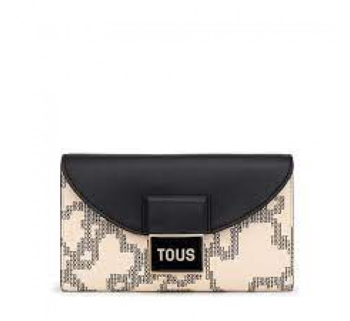 BILLETERA L TOUS FLAP K PIX MULTI-BEIGE 2001852401 395900956