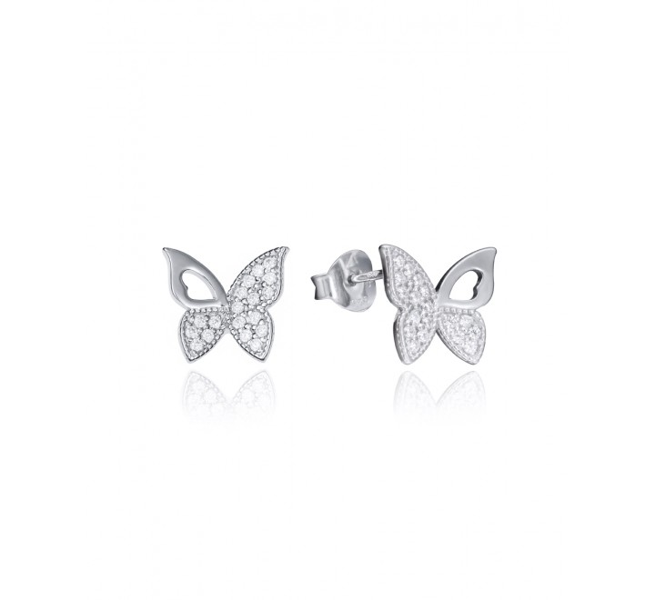 PENDIENTES VICEROY PLATA MARIPOSA CIRCONITAS 71053E000-30