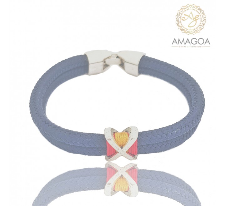 PULSERA AMAGOA NAUTICO AZUL BANDERA ESPA?A 7501600282