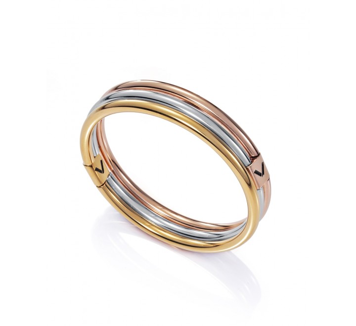 PULSERA VICEROY 75034P01019 TRIPLE DE ACERO EN TRITONO