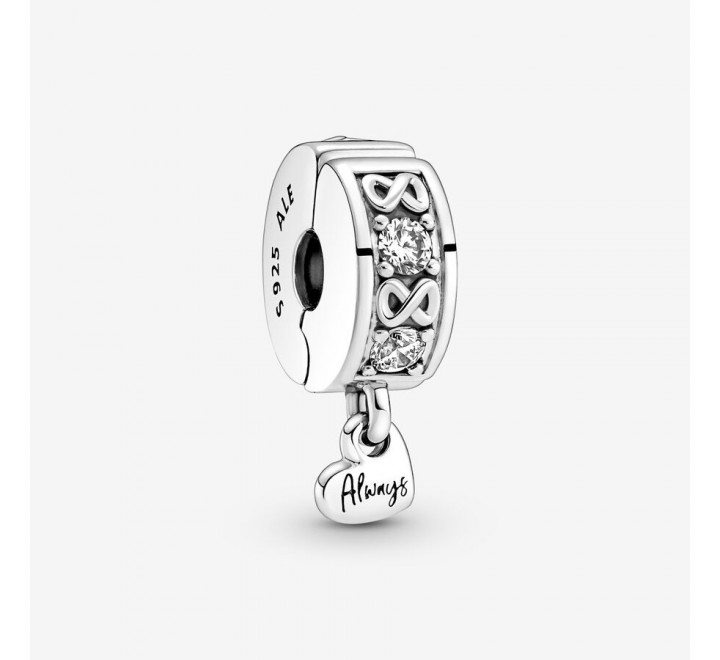 CHARMS PANDORA 791151C01 CLIPS FAMILIA SIEMPRE EN PAVE