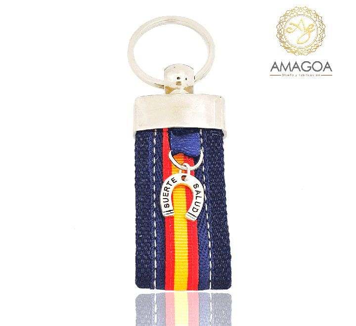 LLAVERO AMAGOA ESPA?A NAYLON CON HERRADURA 7951600169