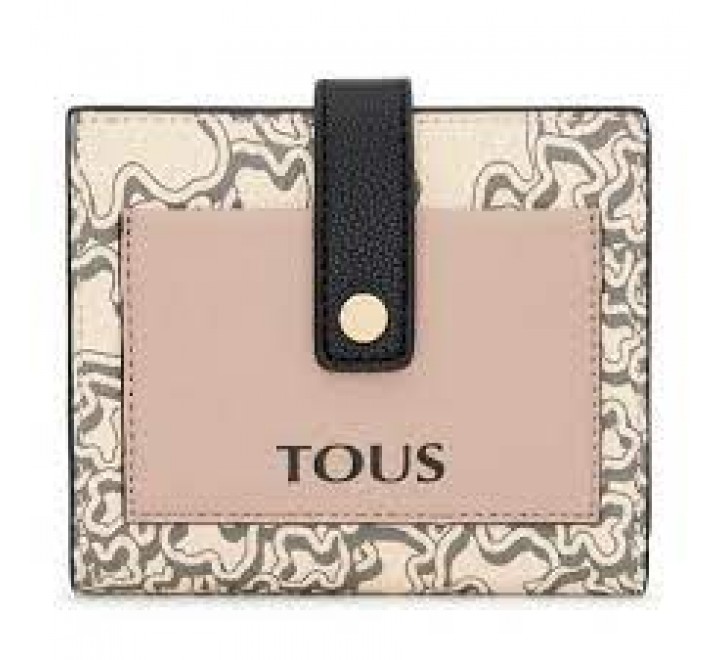 BILLETERA S TOUS POCKET KM EVOLUTION BEIGE 2001788201