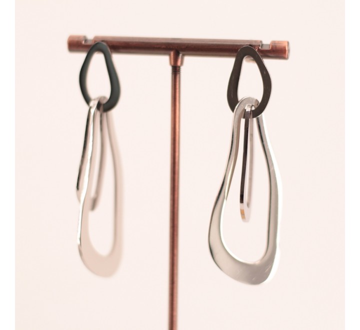 PENDIENTES ACERO LARGOS 6X2CM 130924-02