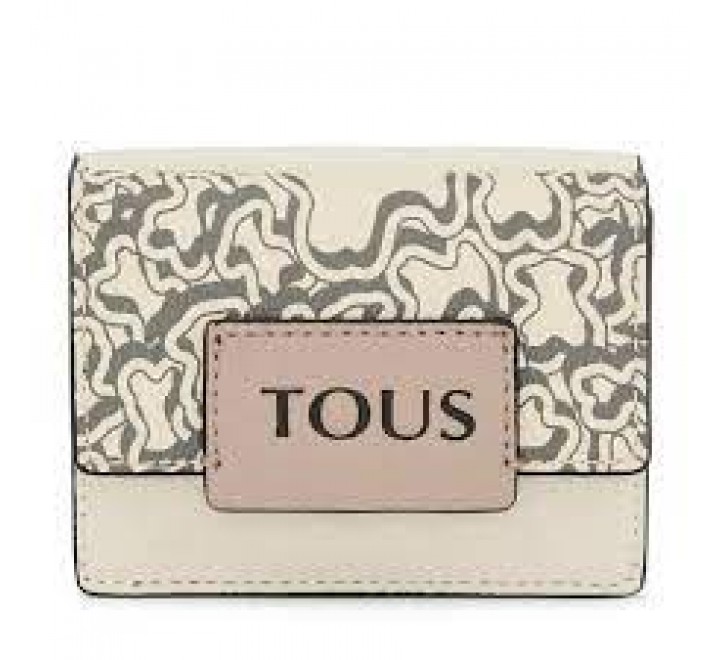 MONEDERO S TOUS FLAP KM EVOLUTION BEIGE 2001789401 295901645