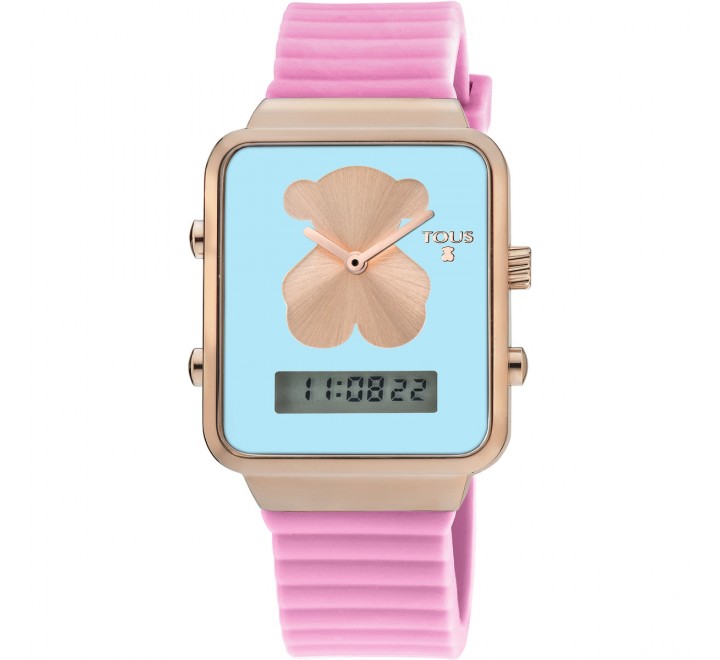 RELOJ TOUS 700350150 I-BEAR ROSA