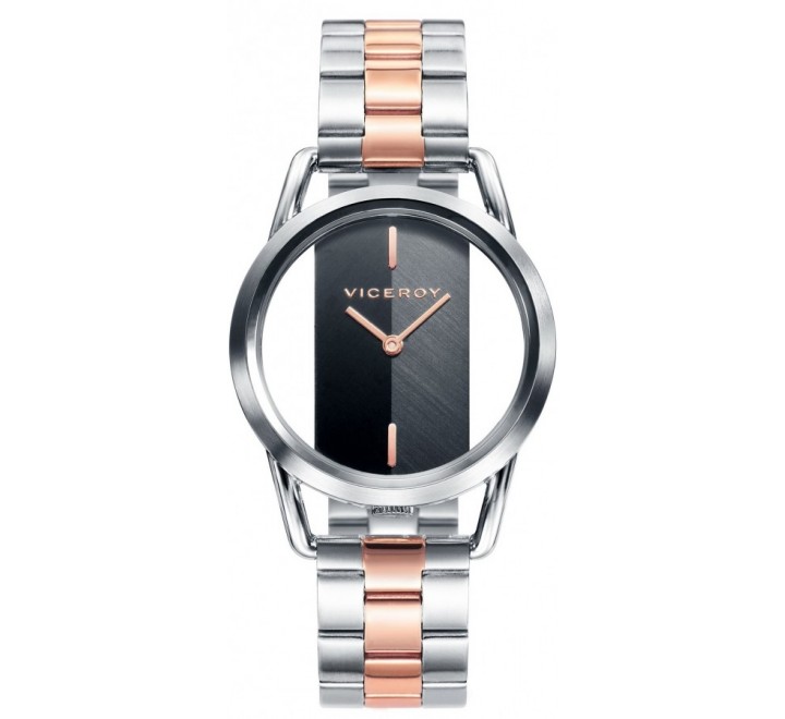 RELOJ VICEROY 42336-57 SEÑORA BICOLOR ACERO Y ROSADO