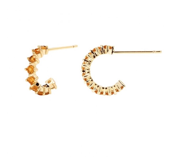 PENDIENTES PDPAOLA AR01-098-U PLATA CHAPADA