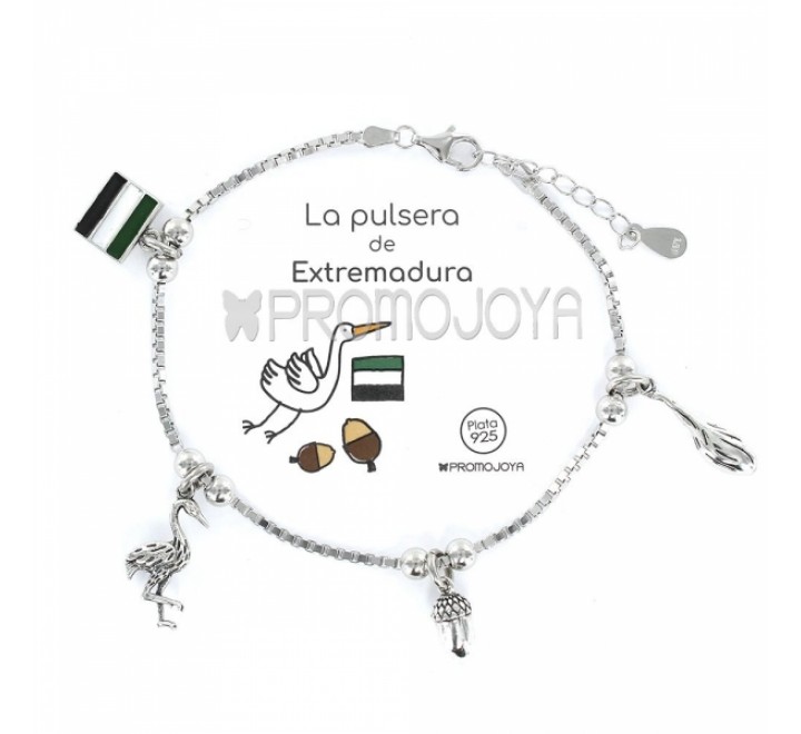 PULSERA PLATA DE EXTREMADURA CADENA VENECIANA 9103053