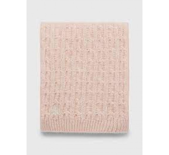 BUFANDA TOMMY HILFIGER CON LOGO ROSA CLARO AW0AW14011TMF