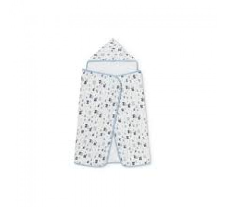 CAPA TO BAÑO TOUS BABY NATURE-1710 CELESTE 0-36 MESES 295826216