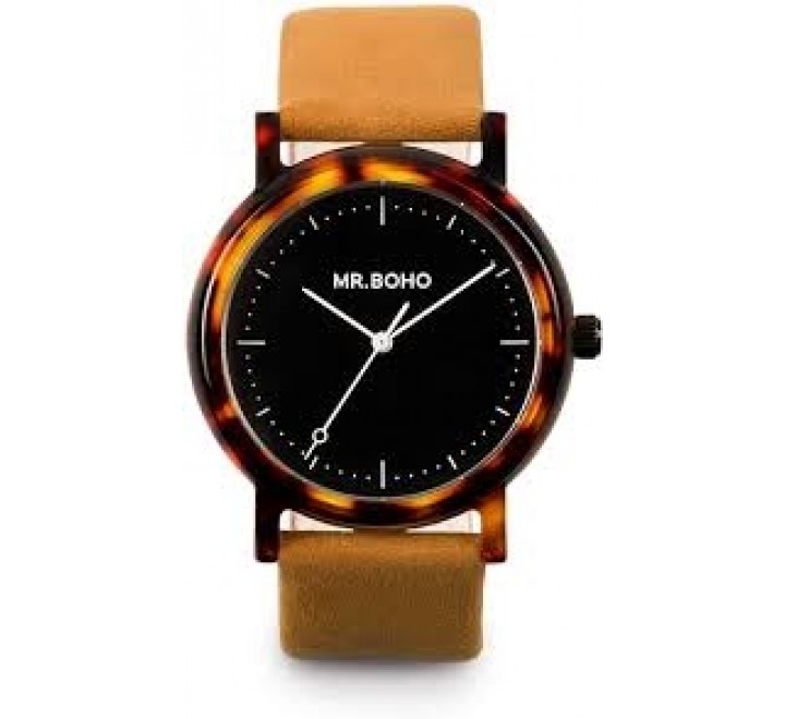 RELOJ MR BOHO 00728635 CORREA PIEL MARRON CAJA CAREI MARRON