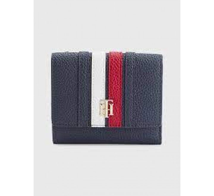MONEDERO TOMMY HILFIGER AZUL Y LOGO AW0AW13643DW6