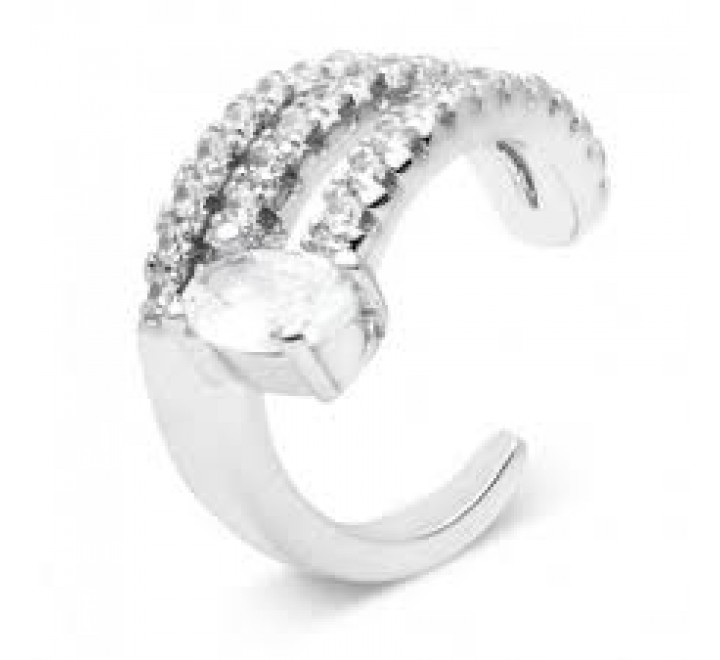 PENDIENTE LUXENTER EH2930000 PLATA EARCUFF CIRCONITAS