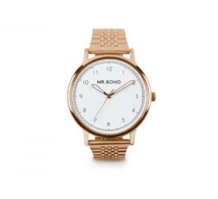 RELOJ MR BOHO CABALLERO ACERO ROSADO 00728948