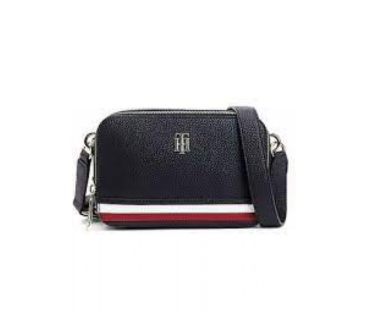 BANDOLERA TOMMY HILFIGUER AZUL 22X14 AWOAW10495