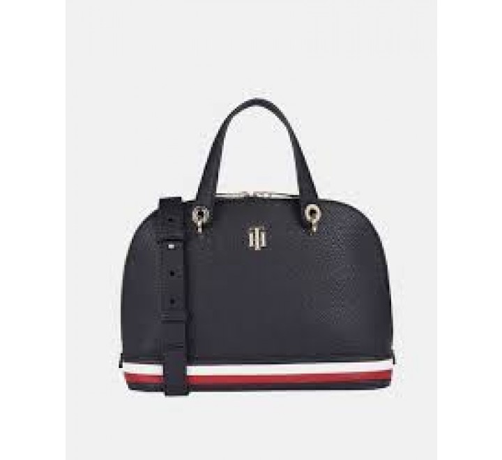 BOLSO TOMMY HILFIGUER AZUL 30X22 AW0AW10453 OGY
