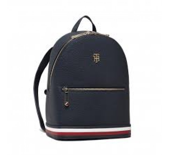 MOCHILA TOMMY HIFIGUER AZUL 25X30 AWOAW10452 0GY
