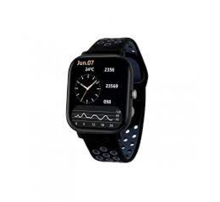 RELOJ LISKA SMARTWATCH SILICONA NEGRA CAJA NEGRA SV-07FD-5