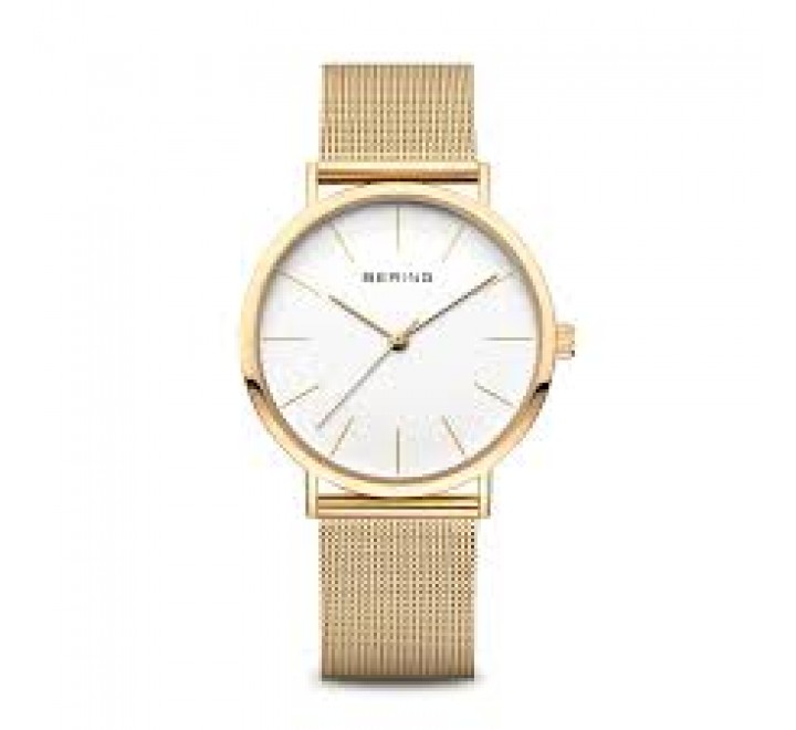 RELOJ BERING SRA ACERO CHAPADO ORO 13436-334