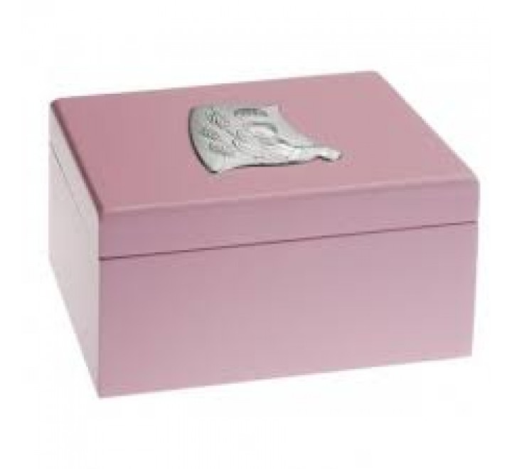 JOYERO MUSICAL ROSA BAILARINA COMUNION GA1117MR