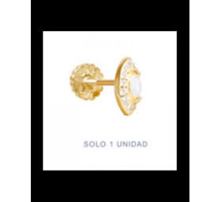 PENDIENTE LUXENTER EH584Y0000 PLATA CHAPADA IKAR