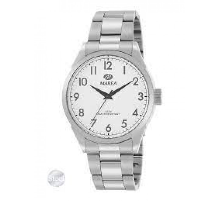 RELOJ MAREA CAJA Y ARMIS ACERO ESFERA BLANCA B36167/1