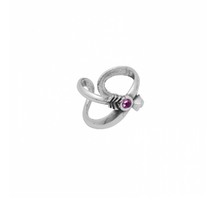 ANILLO CICLON ZAMAK INFINITO FUCSIA ABIERTO 213502-31-10