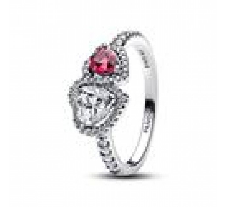 ANILLO PANDORA HALO CORAZONES 193662C01-52
