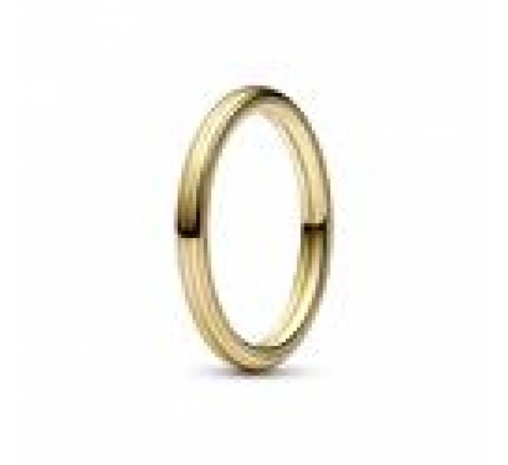 ANILLO PANDORA ME PLATA DORADA LISO Nº10 169591C00-50