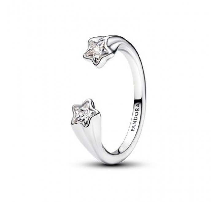 ANILLO PANDORA ABIERTO ESTRELLAS FUGACES 193582C01-52