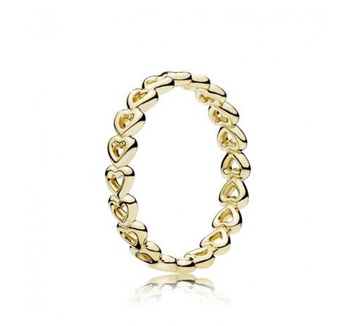 Anillos best sale pandora oro