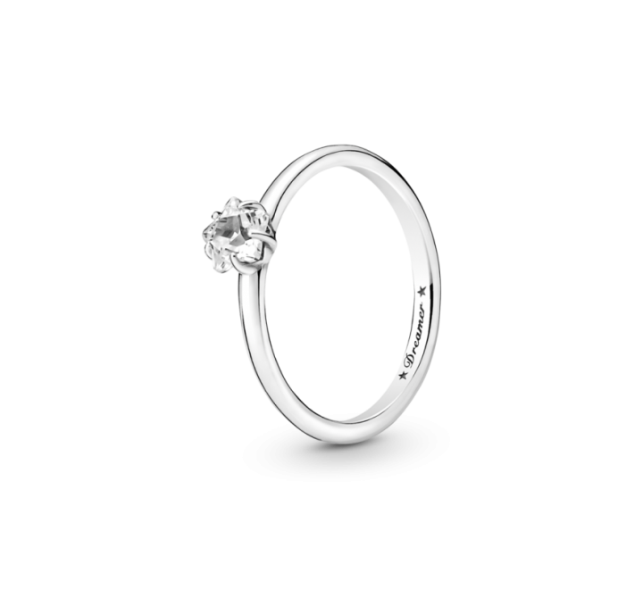 ANILLO PANDORA SOLITARIO ESTRELLA BRILLANTE 190026C01. El