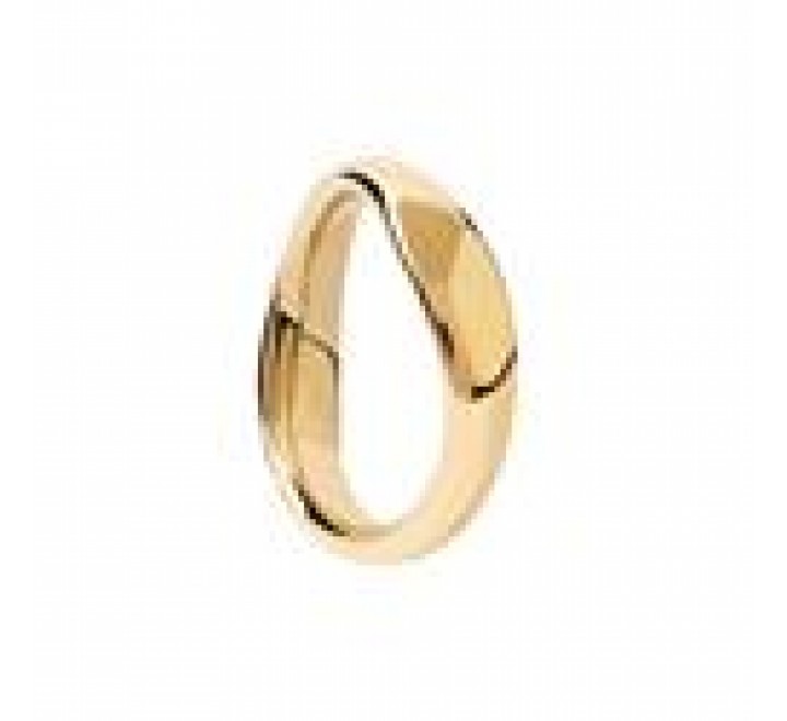 ANILLO PDPAOLA PLATA DORADA LISO N?12 AN01-462-12