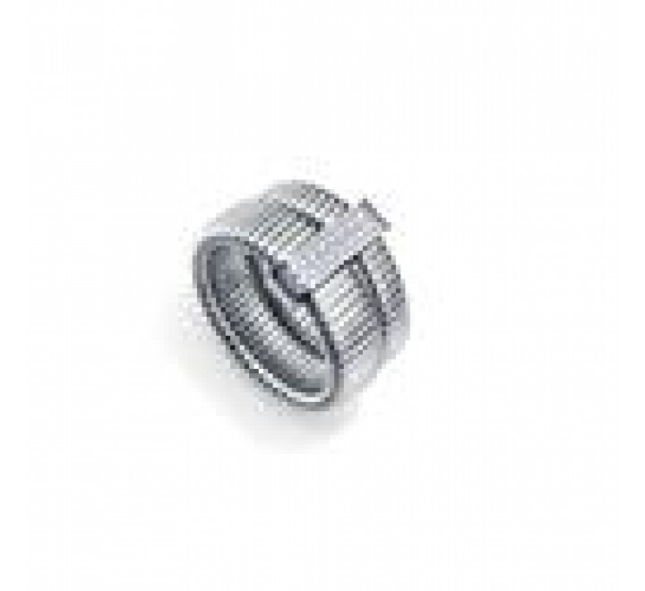 ANILLO VICEROY ACERO TUBOGAS CIRCONITAS 75392A01400