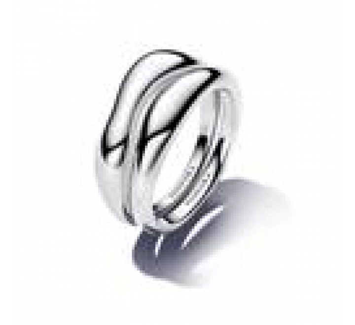 ANILLO PANDORA 193264C00-56 COMBINBLES FORMA ORGANICA