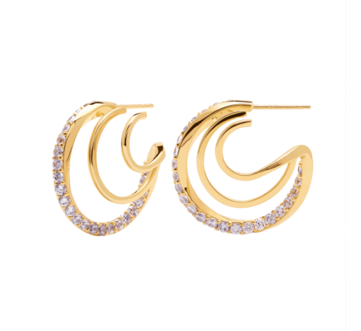 PENDIENTES PDPAOLA AR01-248-U PLATA CHAPADA