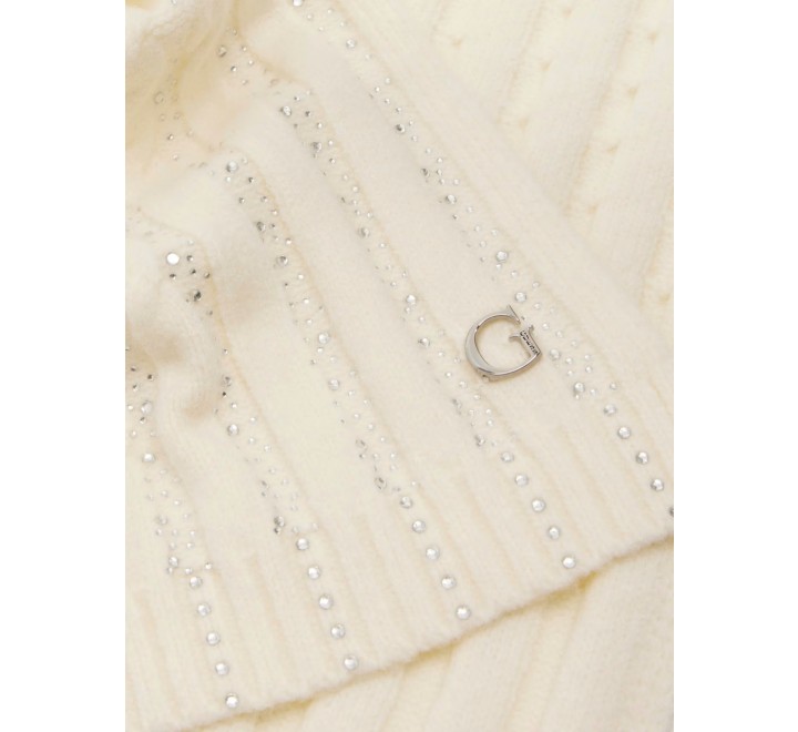 BUFANDA GUESS DE PUNTO 30X165 BLANCA WHI AW5384POL03