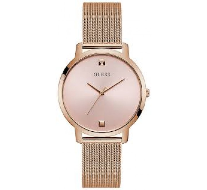 RELOJ GUESS CHAPADO ROSA  GW0243L3
