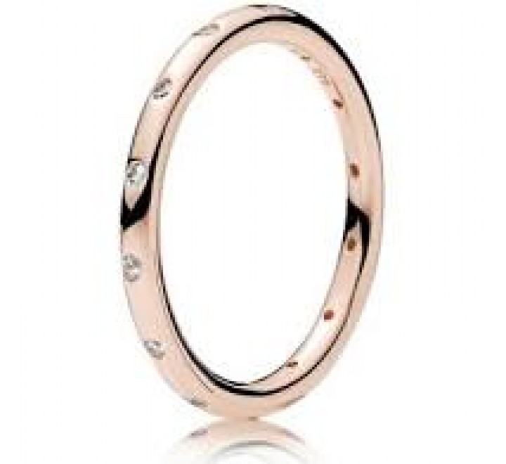 ANILLO PANDORA 180945CZ-56 PLATA ROSADA CIRCONITAS