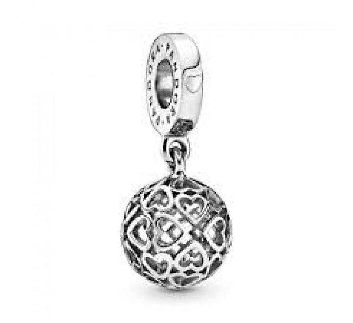 CHARMS PANDORA 797255 PLATA BOLA CORAZONES