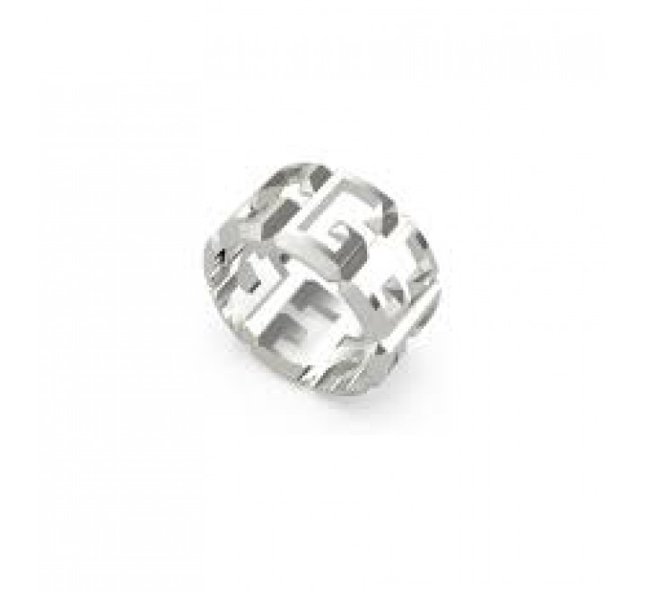 ANILLO GUESS UBR70016-54 ACERO LETRAS "G"