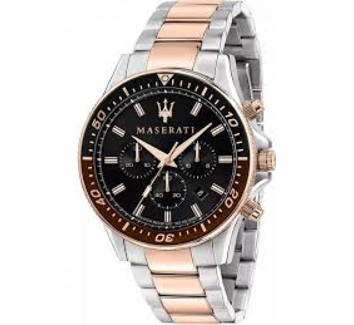 RELOJ MASERATI R8873640009 ARSMIS ACERO BICOLOR MARRON