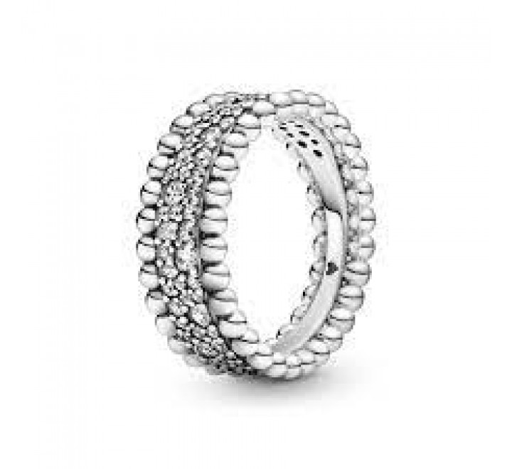 Anillo bolitas pandora outlet