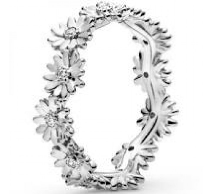 ANILLO PANDORA 198799C01-52 N?12 PLATA FLORES