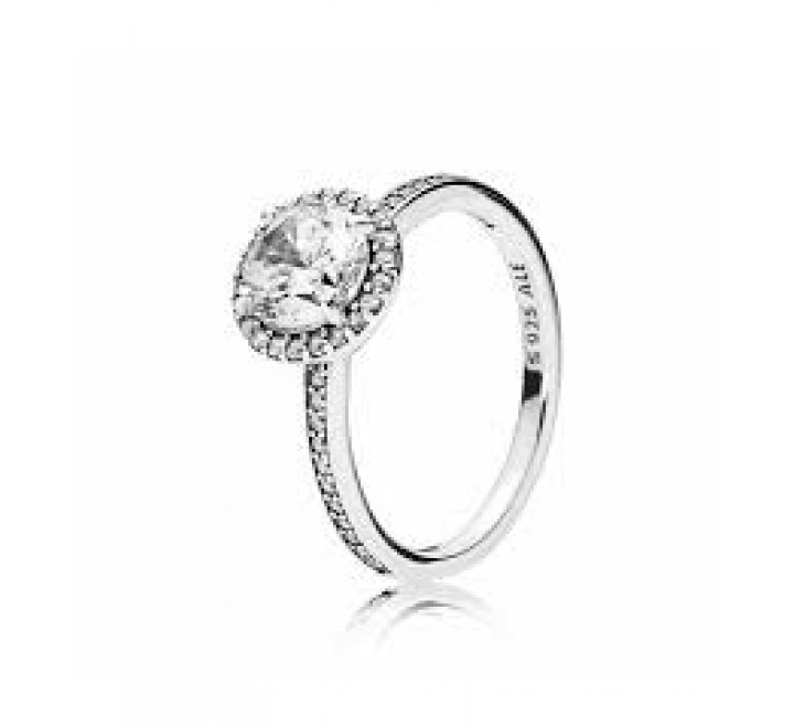ANILLO PANDORA 196250CZ-54 N?14 PLATA CIRCONITA CENTRAL