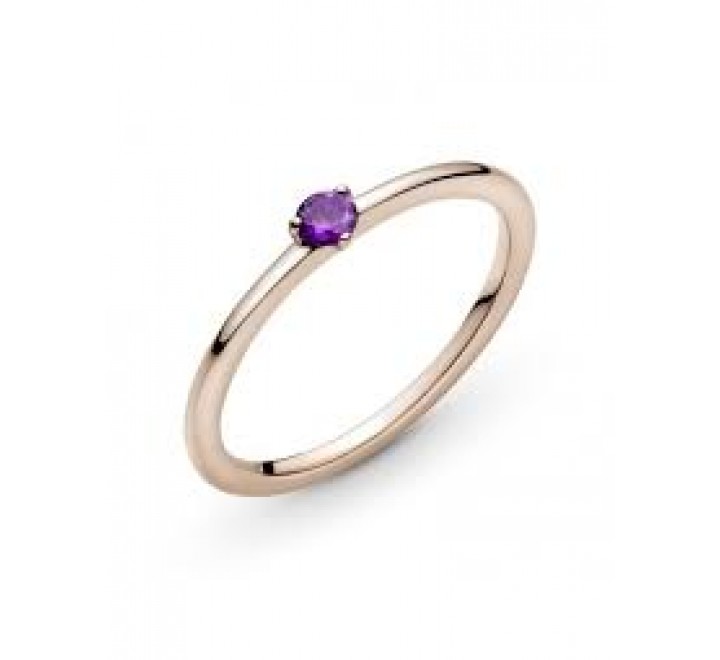 ANILLO PANDORA 189259C06-56 N?16 PLATA ROSADA AMATISTA
