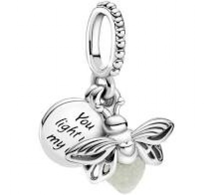 CHARMS PANDORA 799352C01 PLATA LUCIERNAGA BRILLANTE