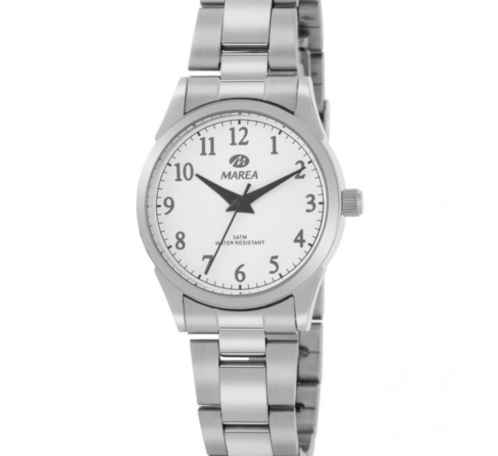 RELOJ MAREA CAJA Y ARMIS ACERO ESFERA BLANCA B36168/1