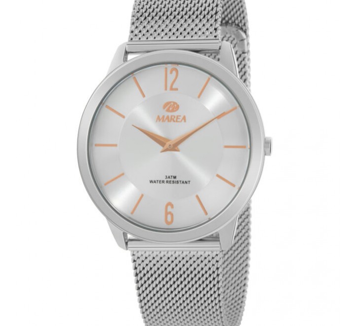 RELOJ MAREA CAJA Y ARMIS ACERO ESFERA PLATEADA B36179/1